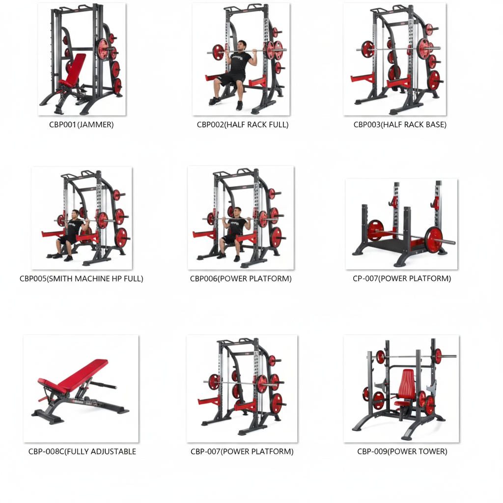 Fitness Equipment Strength Exercise Shoulder Press Smith Machine