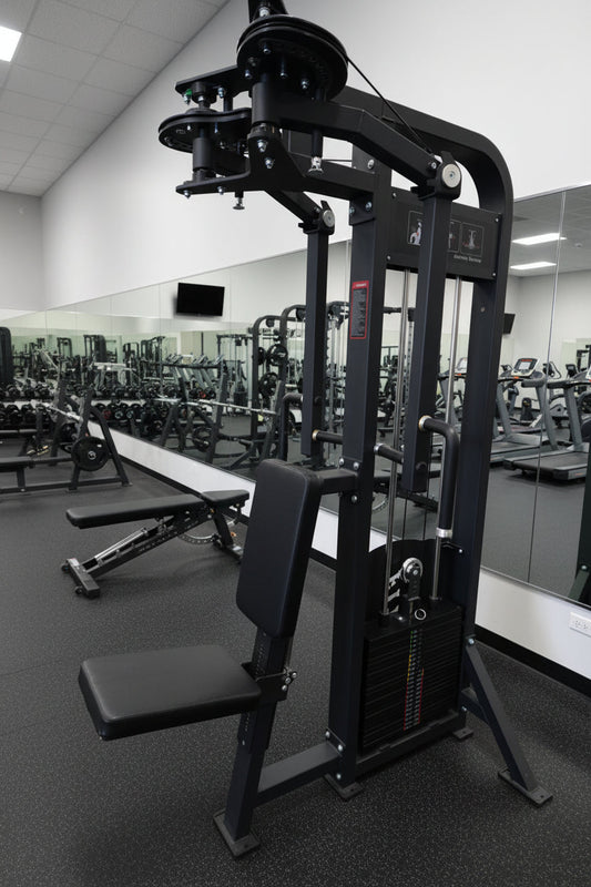 Selectorized Pec Fly & Rear Delt Fly (Pec Deck) w/ 250lb weight stacks (New)