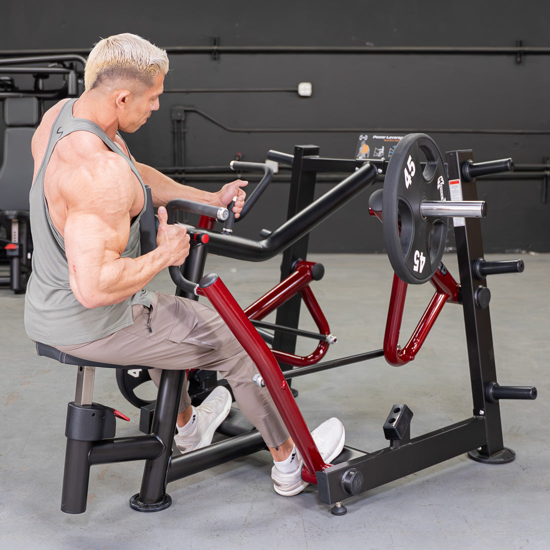 Power Leverage V2 Dual Hinge Seated Row
