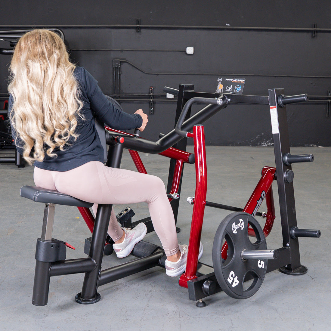 Power Leverage V2 Dual Hinge Seated Row