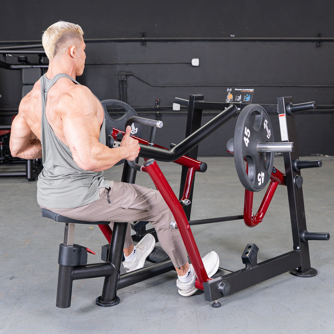 Power Leverage V2 Dual Hinge Seated Row