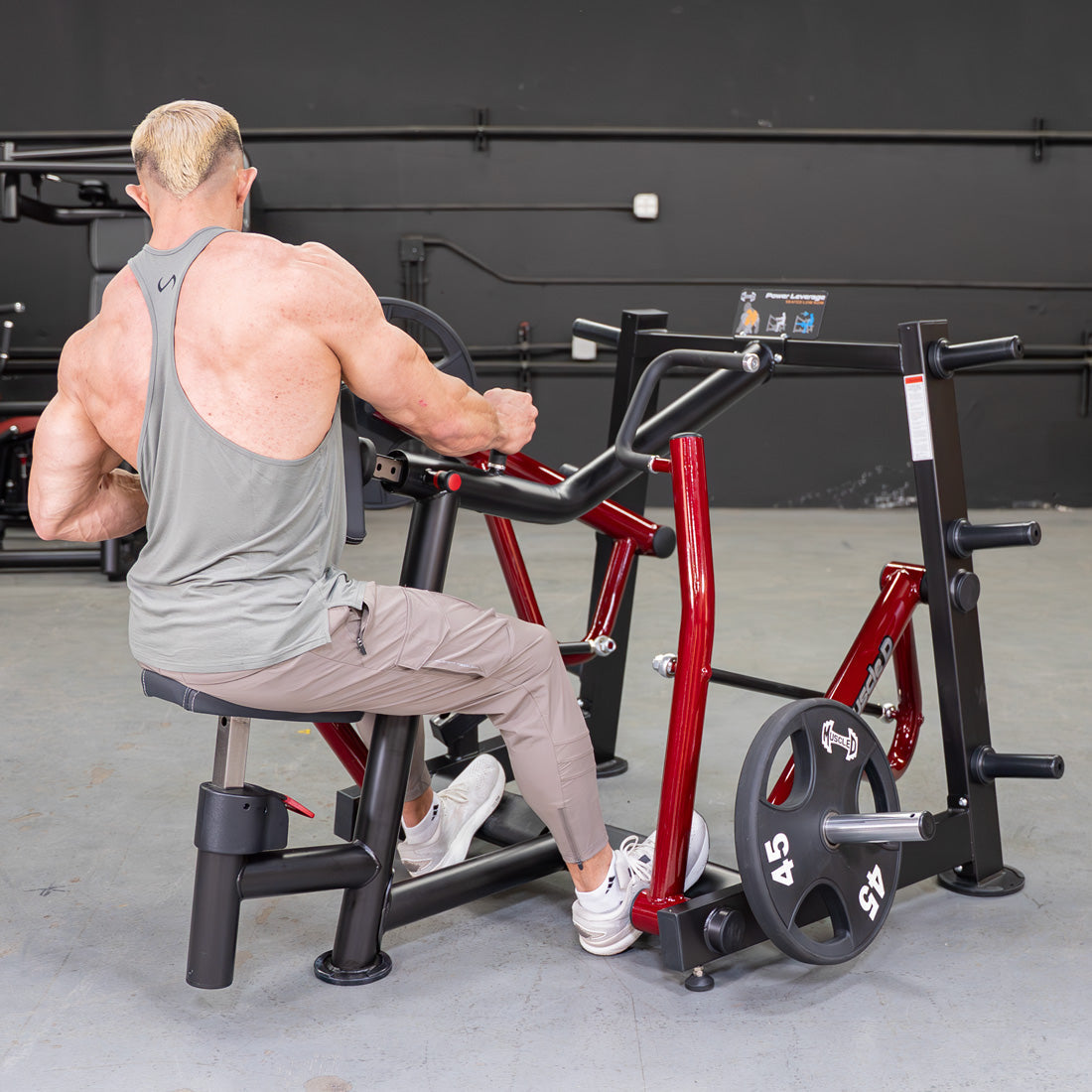 Power Leverage V2 Dual Hinge Seated Row