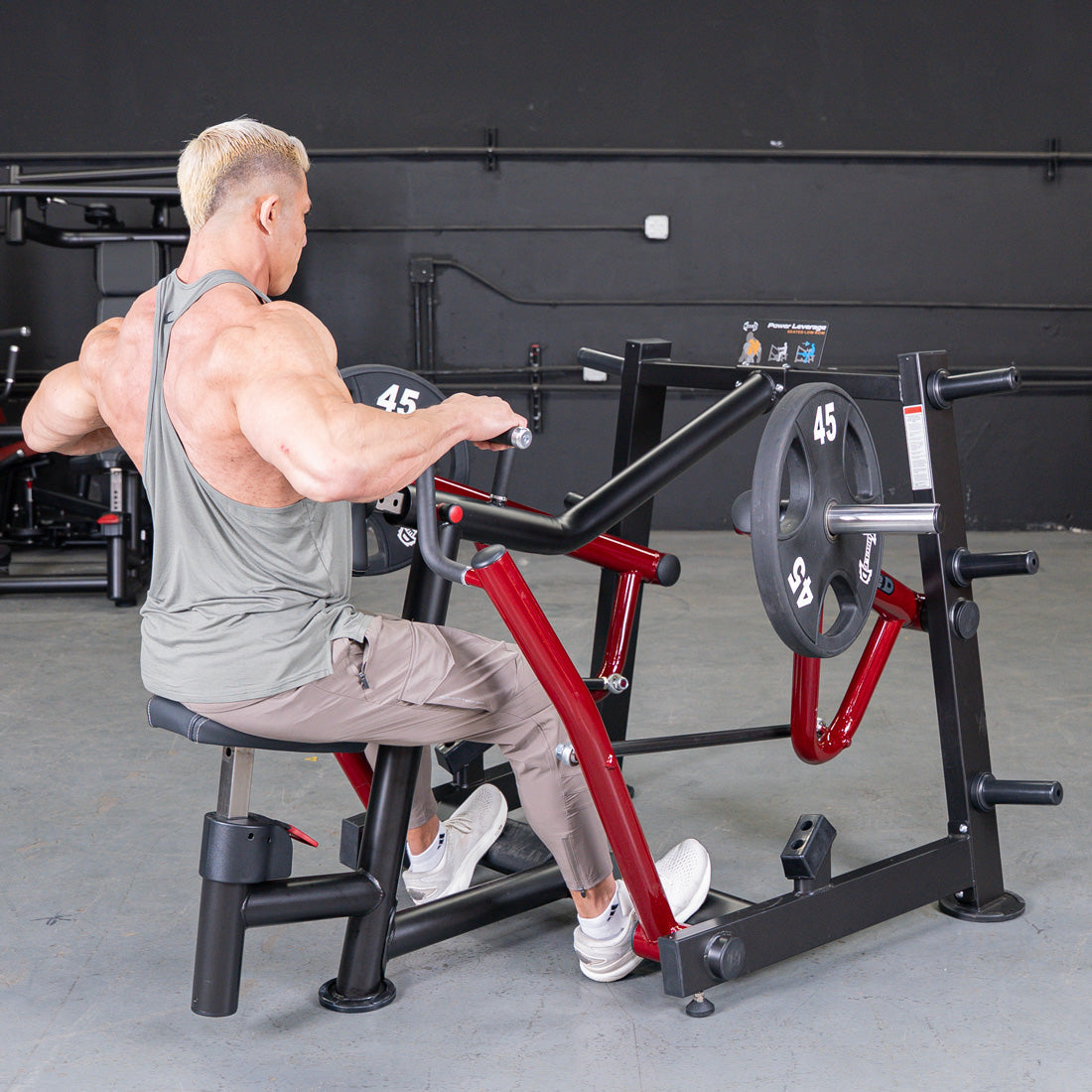 Power Leverage V2 Dual Hinge Seated Row