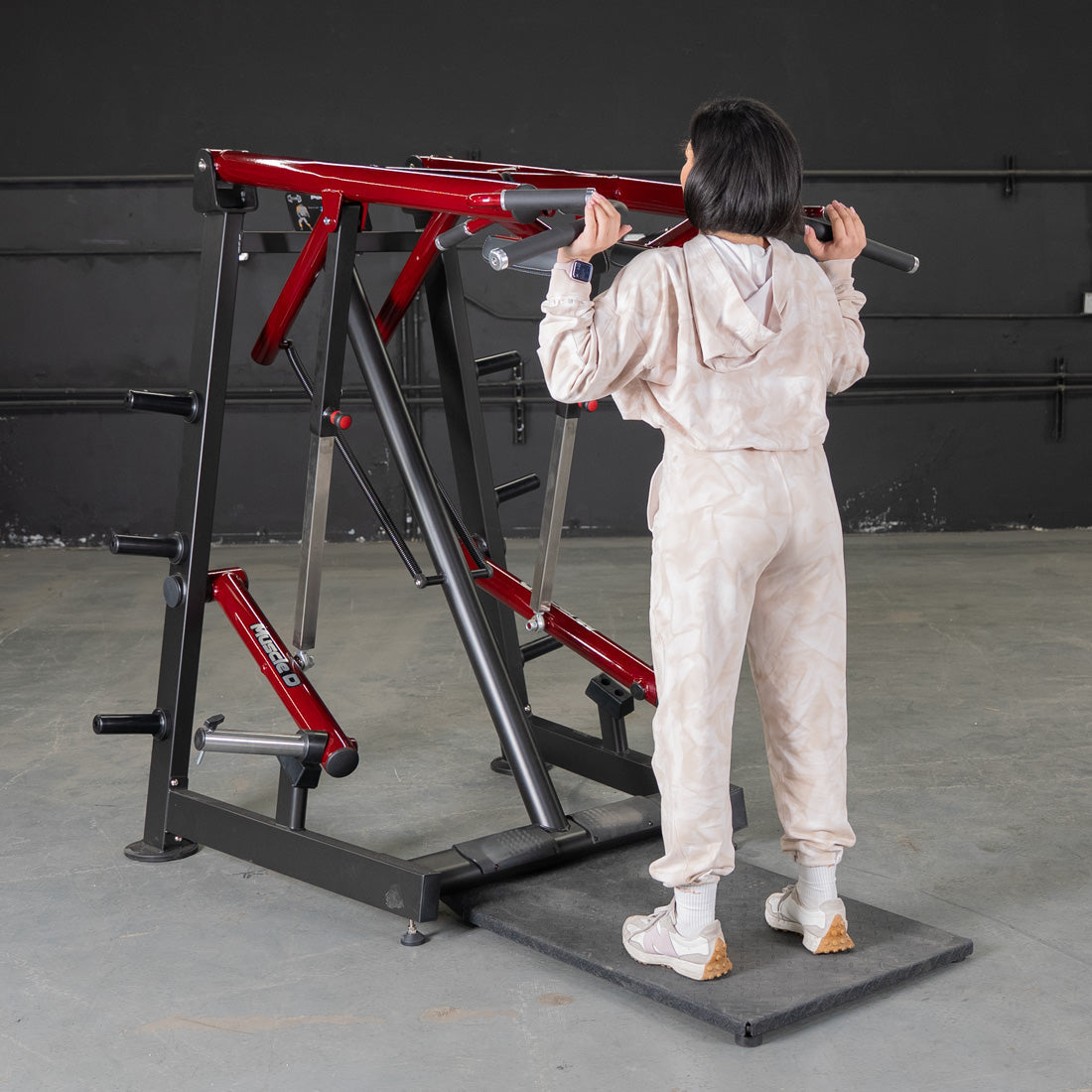 Power Leverage V2 Viking Calf Press and Upper Body Training Machine