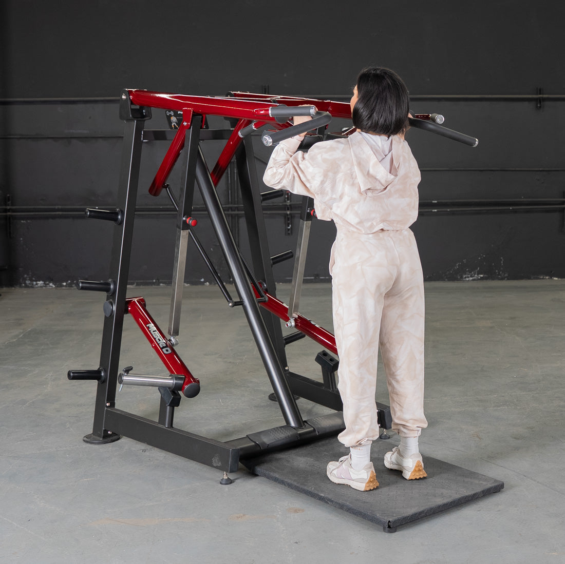 Power Leverage V2 Viking Calf Press and Upper Body Training Machine