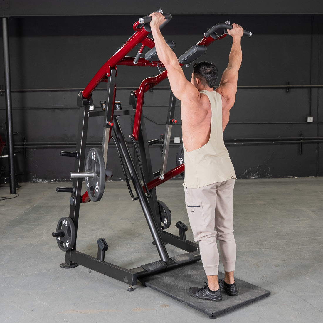 Power Leverage V2 Viking Calf Press and Upper Body Training Machine