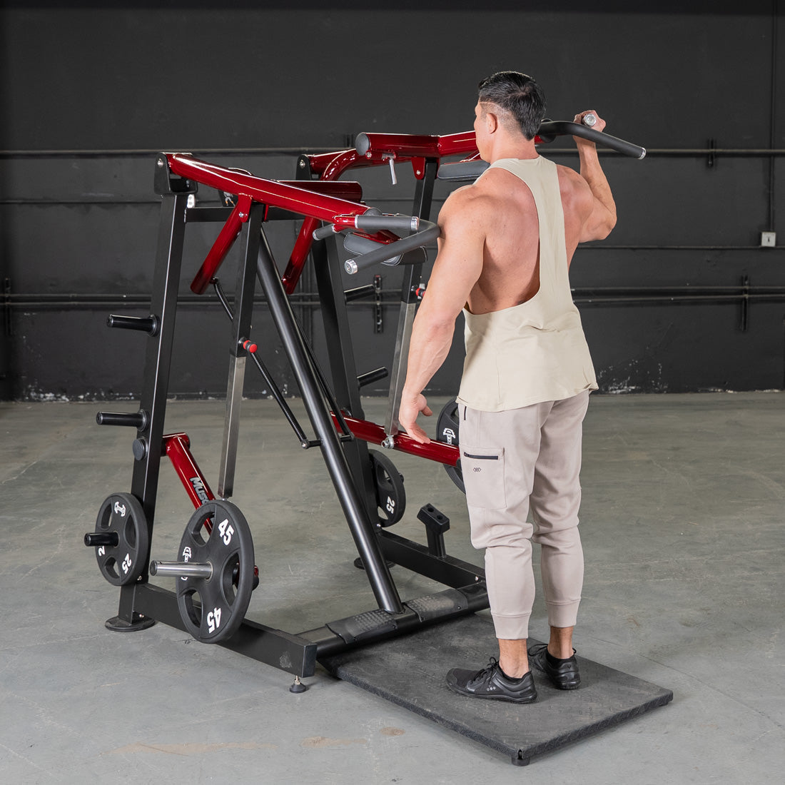 Power Leverage V2 Viking Calf Press and Upper Body Training Machine