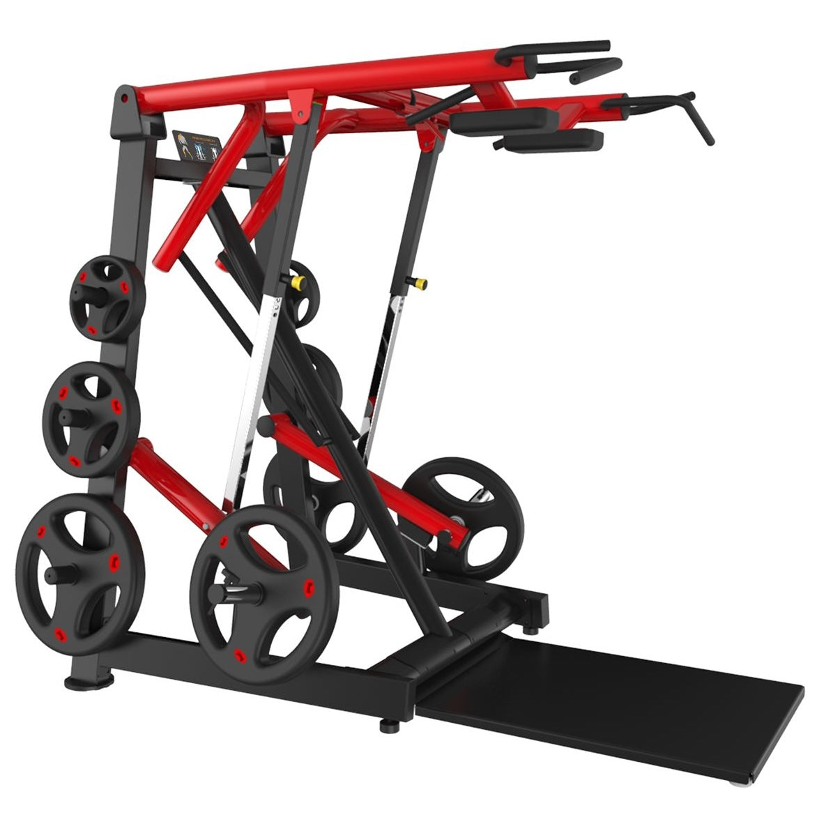 Power Leverage V2 Viking Calf Press and Upper Body Training Machine