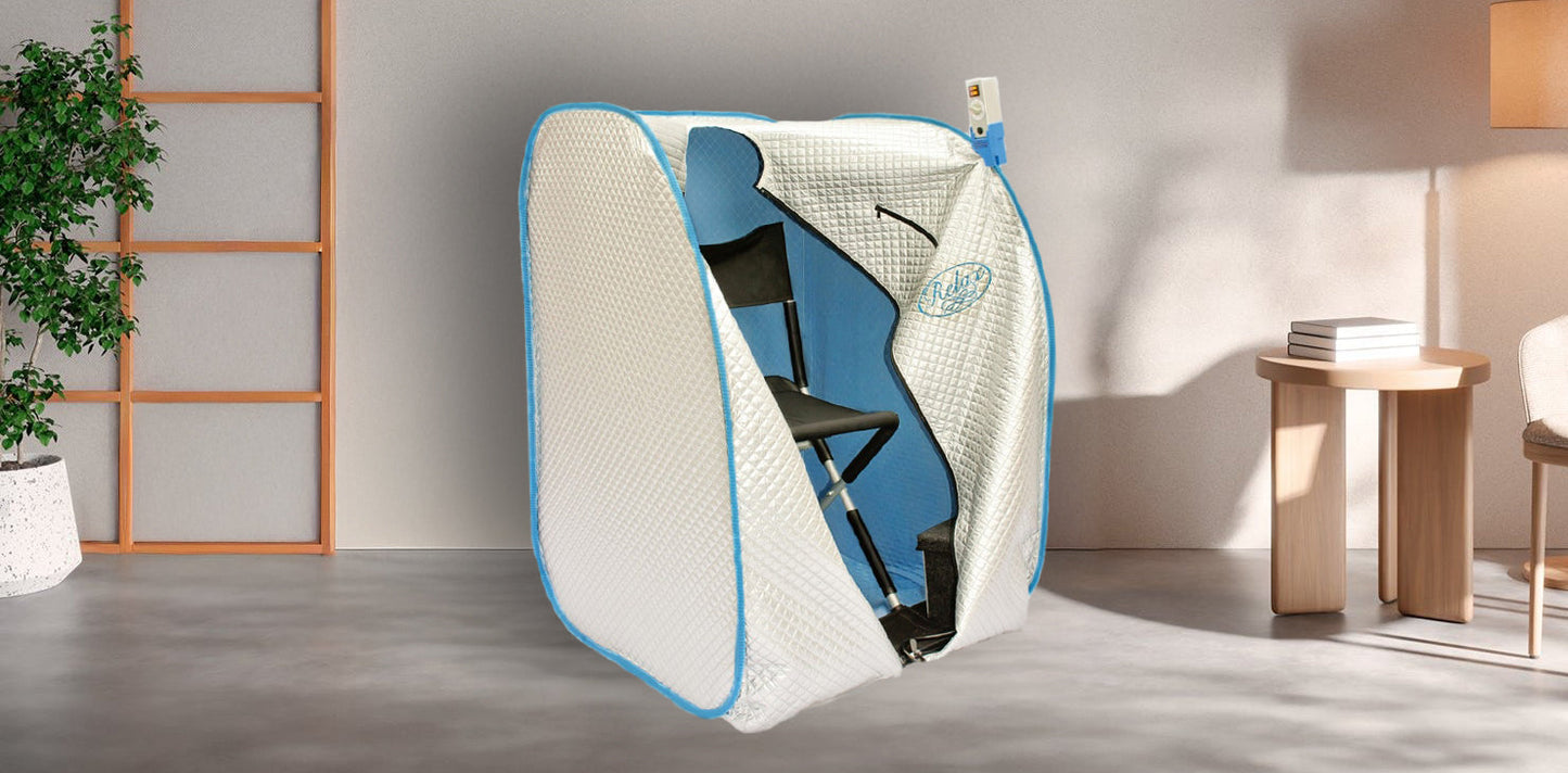 Silver Elite Portable Sauna by Relax Far Infared Saunas