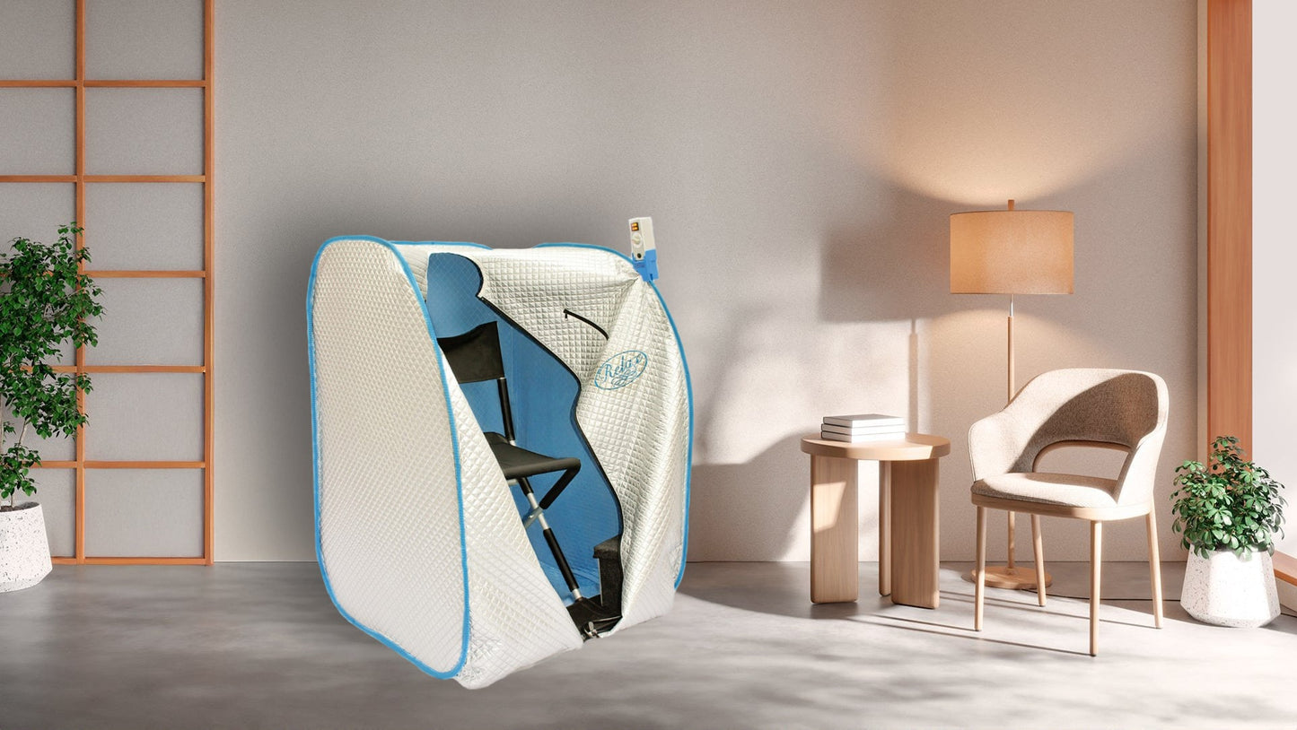 Silver Elite Portable Sauna by Relax Far Infared Saunas