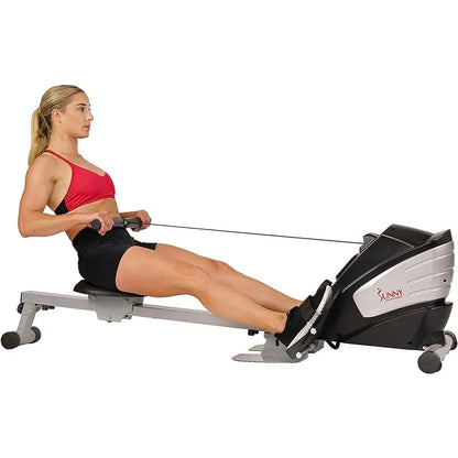 Sunny Health & Fitness Rowing Machine with Optional Magnetic Rower
