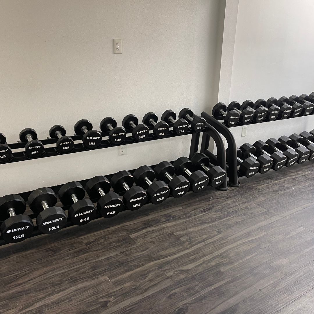 Sweet Dumbbell Set 5-100 lb (Rack sold seperately)