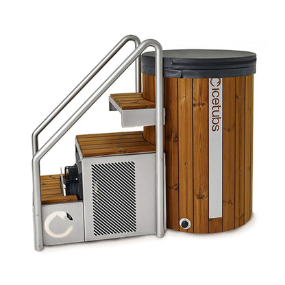 Icetubs Thermowood Fiberglass Cold Plunge Immersion Tub