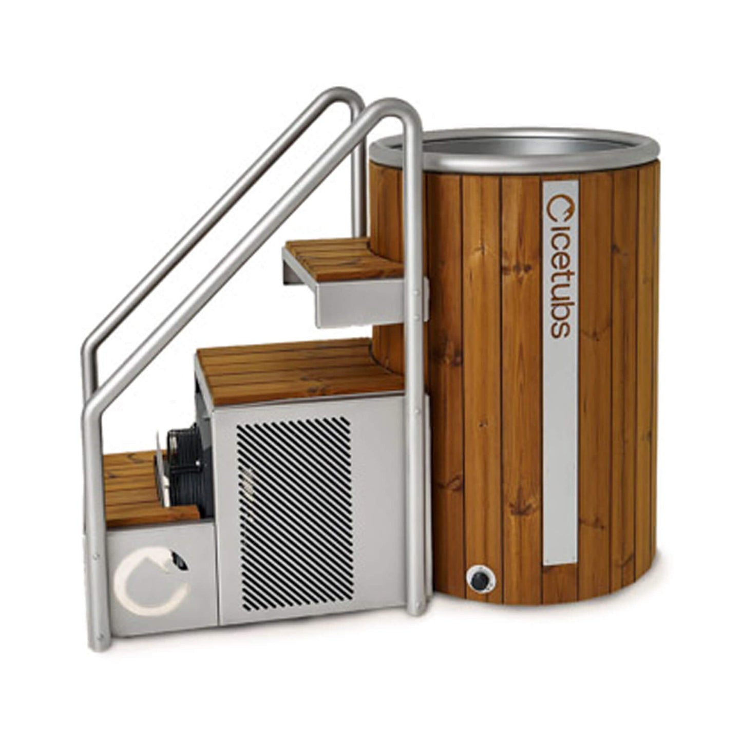 Icetubs Thermowood Fiberglass Cold Plunge Immersion Tub
