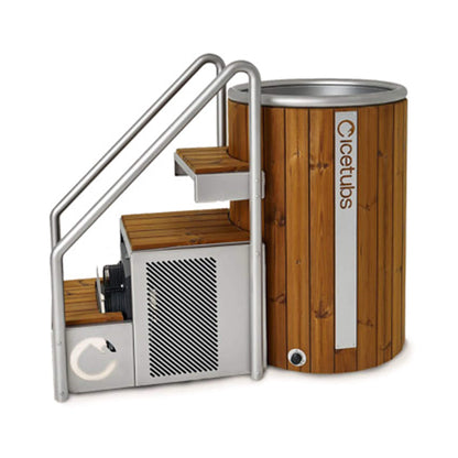 Icetubs Thermowood Fiberglass Cold Plunge Immersion Tub