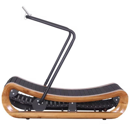 R2000 Handcrafted Solid Wood Self-Powered Curved Resistance Treadmill (Exclusive Edition)